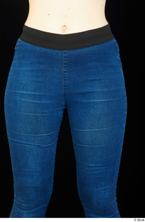 Ellie Springlare blue jeans hips thigh 0001.jpg